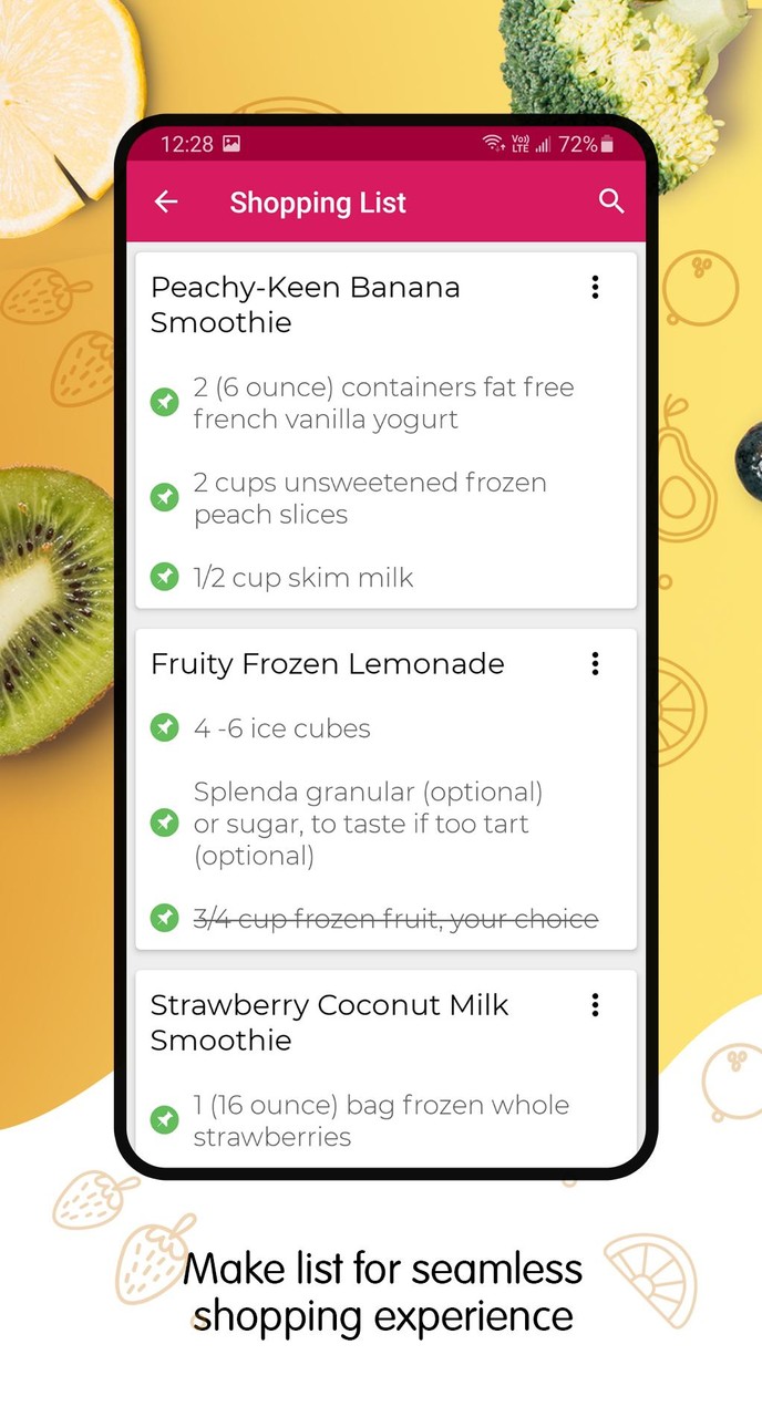 Smoothie Recipes screenshot image 6_Popularmodapk.com