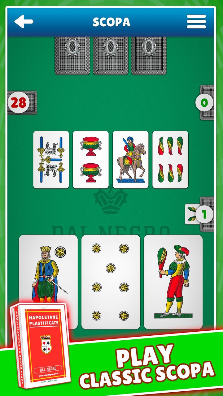 Scopa Dal Negro screenshot image 1_Popularmodapk.com