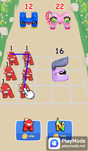 Alphabet Merge: Monster Master<span>(Unlimited money)</span> screenshot image 3_Popularmodapk.com