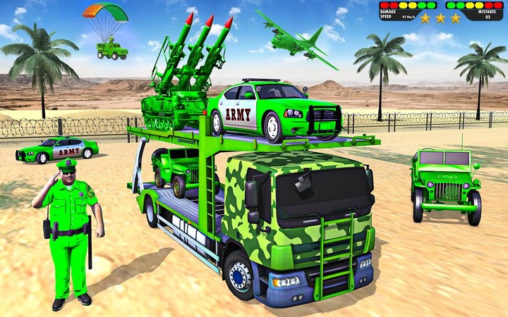 Army Vehicle Truck Simulator screenshot image 1_Popularmodapk.com