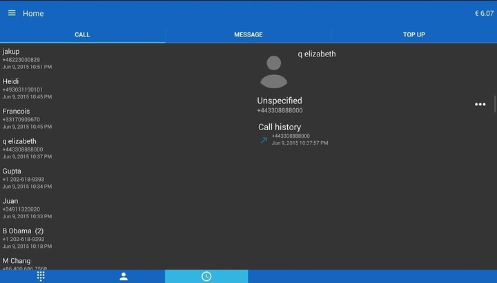 Jumblo - Mobile Sip calls screenshot image 31_Popularmodapk.com