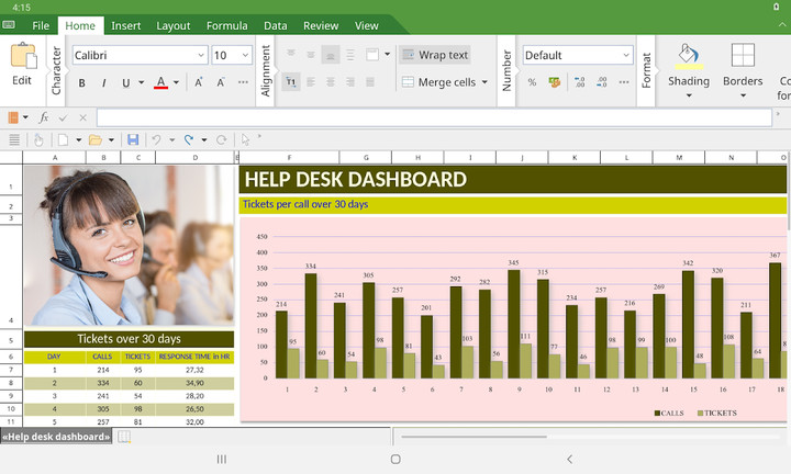 PlanMaker: Spreadsheets screenshot image 2_Popularmodapk.com