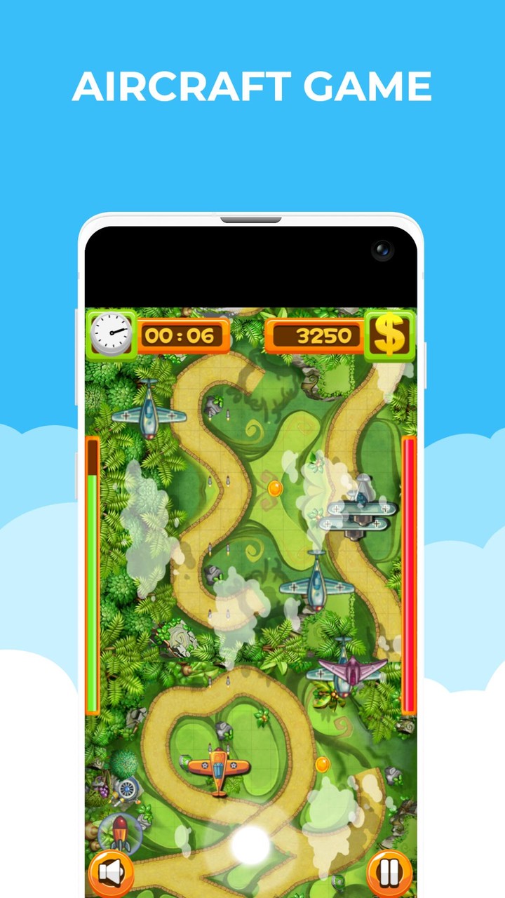 Warplanes: Aircraft Game screenshot image 2_Popularmodapk.com