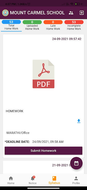 Mount Carmel School Mira Road screenshot image 5_Popularmodapk.com