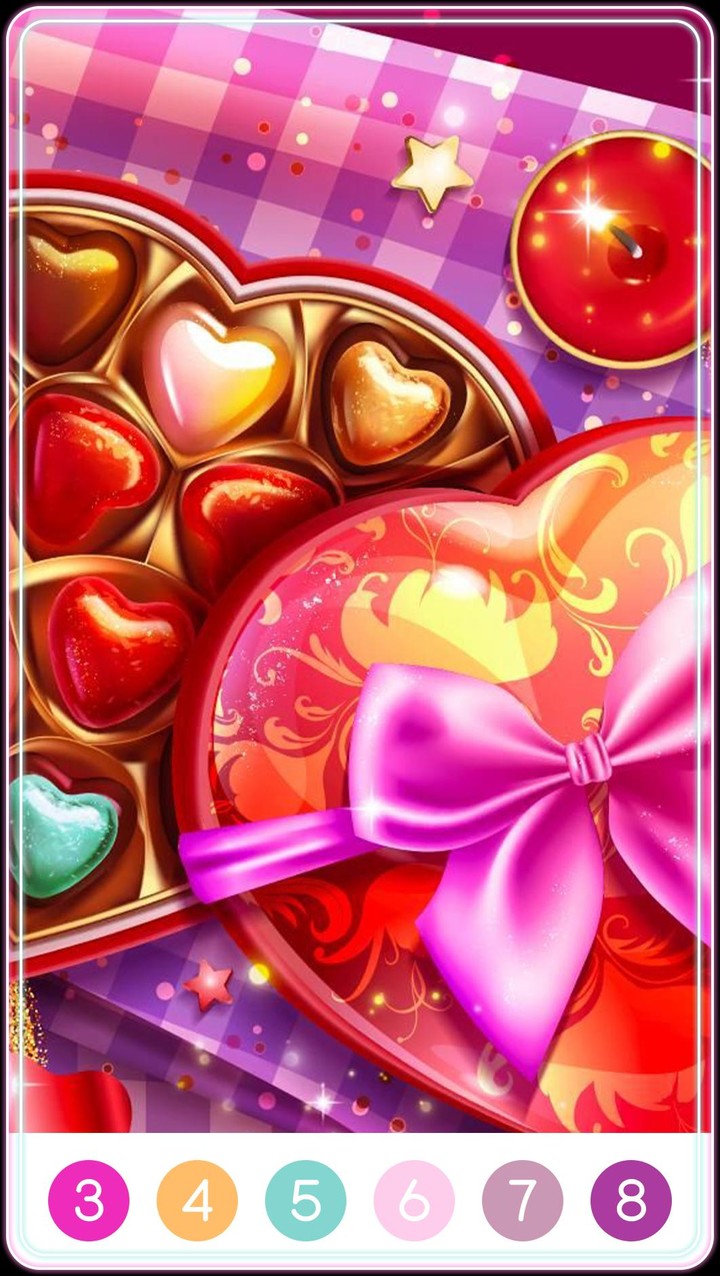 Candy Color by Number screenshot image 1_Popularmodapk.com