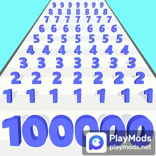 Number Run & Merge Master Game<span>(No Ads)</span> screenshot image 1_Popularmodapk.com