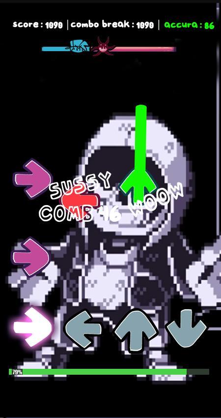 FNF Sans Game Mod Demo screenshot image 4_Popularmodapk.com