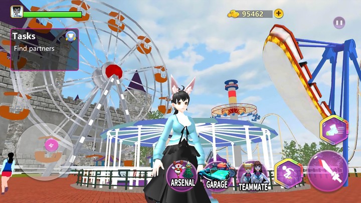 Sakura Anime School Girls 3D screenshot image 3_Popularmodapk.com