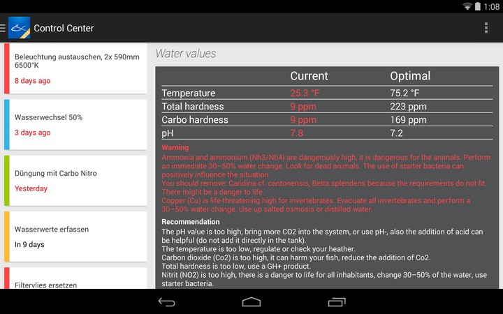Aquarium Manager screenshot image 12_Popularmodapk.com