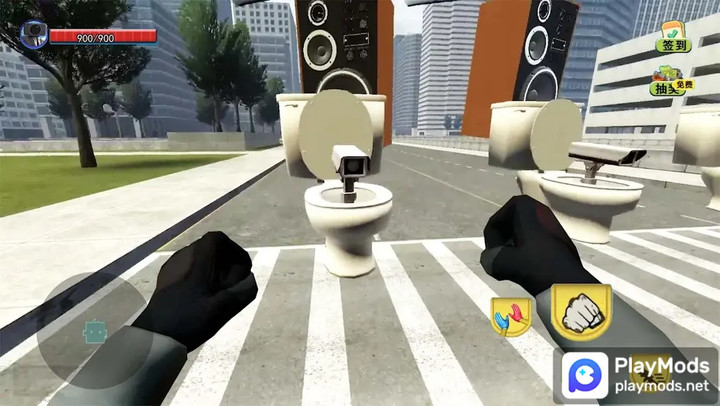 Toilet Monster Battle War<span>(No Ads)</span> screenshot image 3_Popularmodapk.com