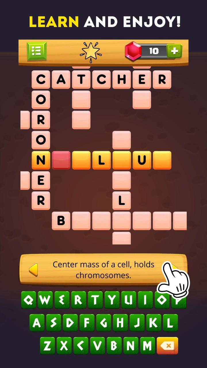 English Crossword puzzle games screenshot image 2_Popularmodapk.com