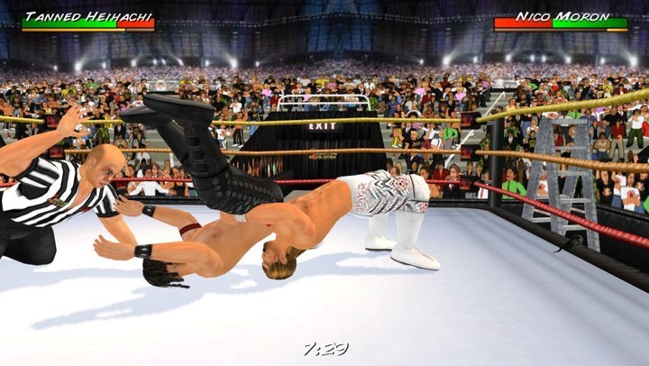 Wrestling Revolution 3D screenshot image 2_Popularmodapk.com