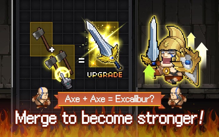 BarbarianMerge screenshot image 2_Popularmodapk.com