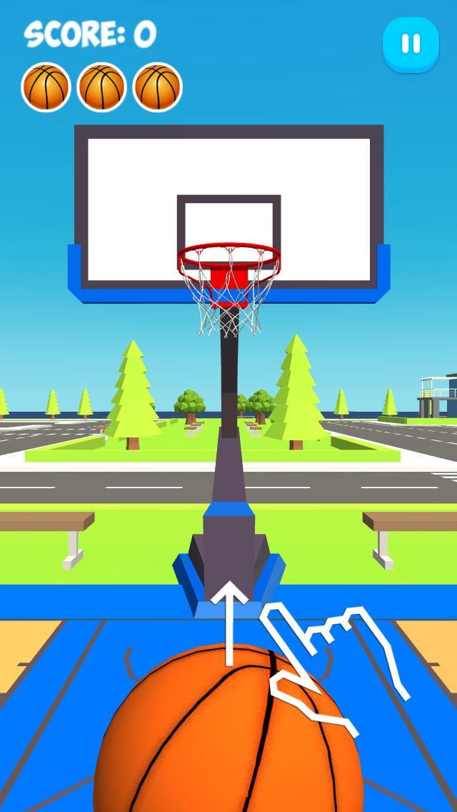 Basketball Challenge 3D screenshot image 4_Popularmodapk.com