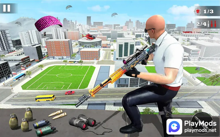 Sniper 3D Gun Games Shooter<span>(No Ads)</span> screenshot image 2_Popularmodapk.com