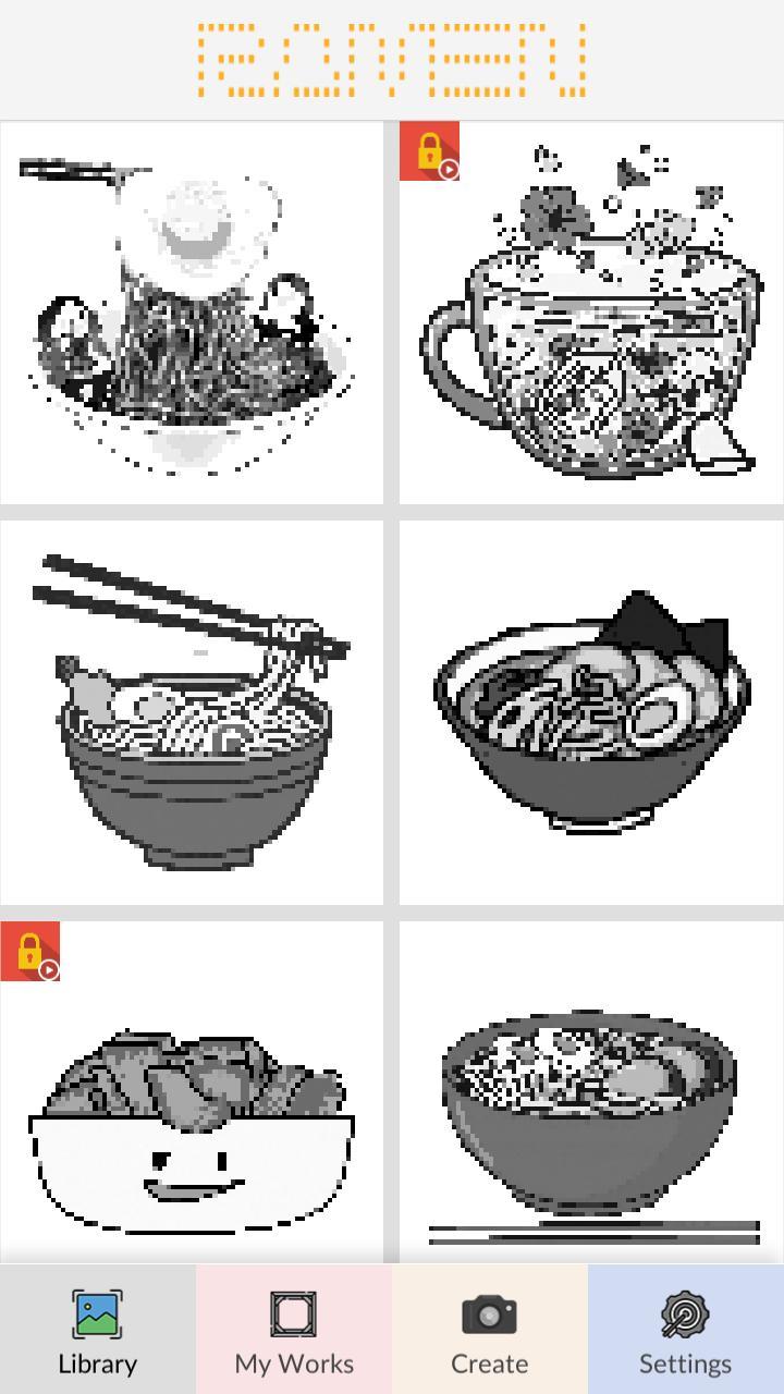 Ramen Pixel Art Color screenshot image 1_Popularmodapk.com