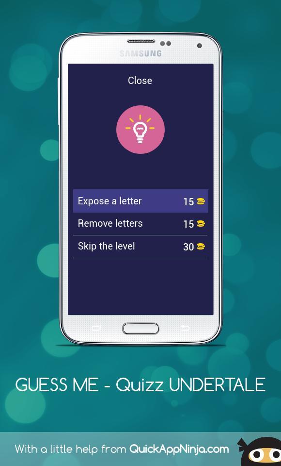 GUESS ME - Quizz Undertale screenshot image 5_Popularmodapk.com