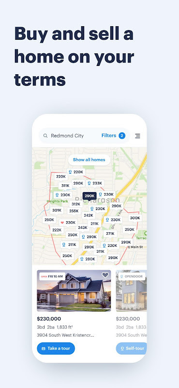 Opendoor - Buy and Sell Homes screenshot image 1_Popularmodapk.com
