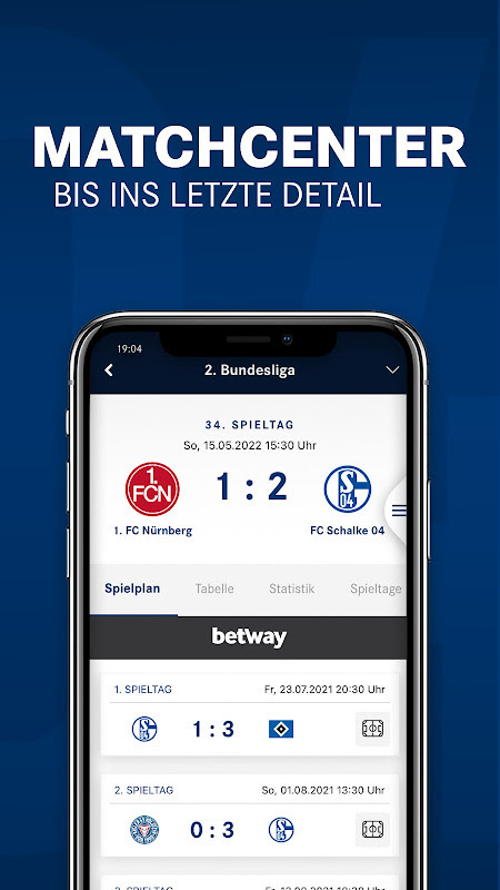 Schalke 04 - Offizielle App screenshot image 3_Popularmodapk.com