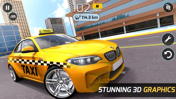 Taxi Driving School: Car Games screenshot image 1_Popularmodapk.com