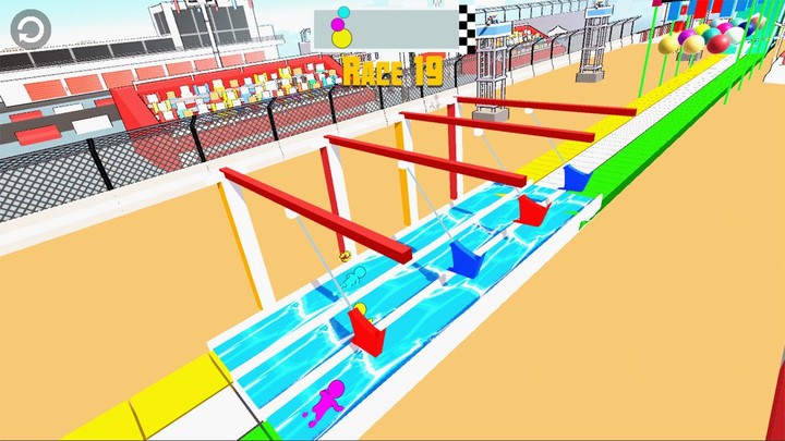 Stickman Fun Race 3D screenshot image 4_Popularmodapk.com