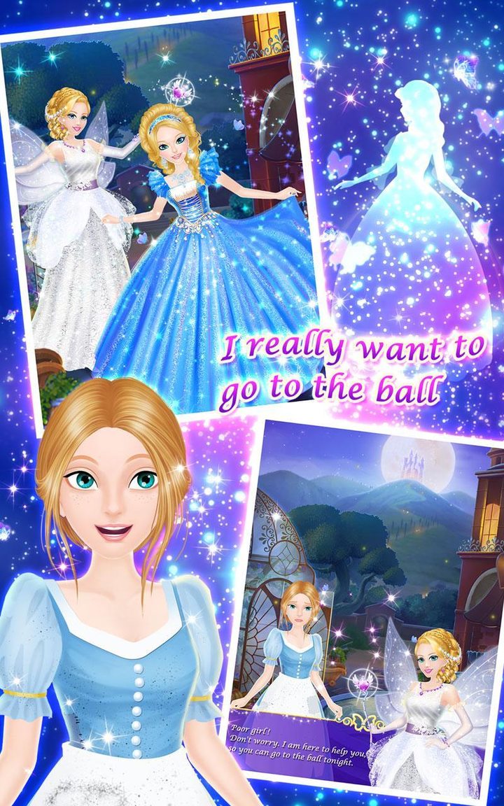 Princess Salon: Cinderella screenshot image 2_Popularmodapk.com