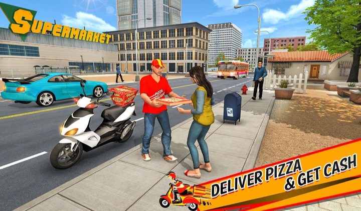 Pizza Delivery Boy Bike Games screenshot image 10_Popularmodapk.com