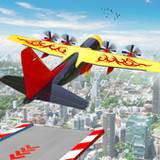 Airplane Mega Ramp Stunt Games4.0_Popularmodapk.com