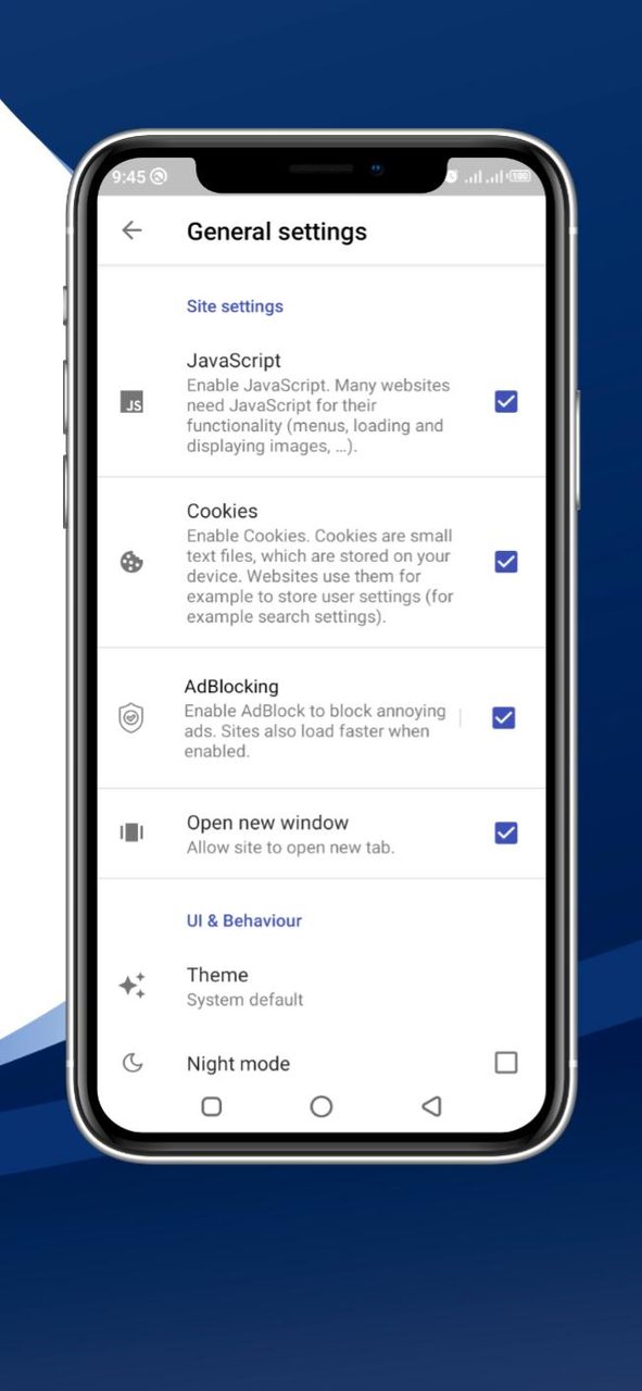Adblock Fast Browser screenshot image 5_Popularmodapk.com