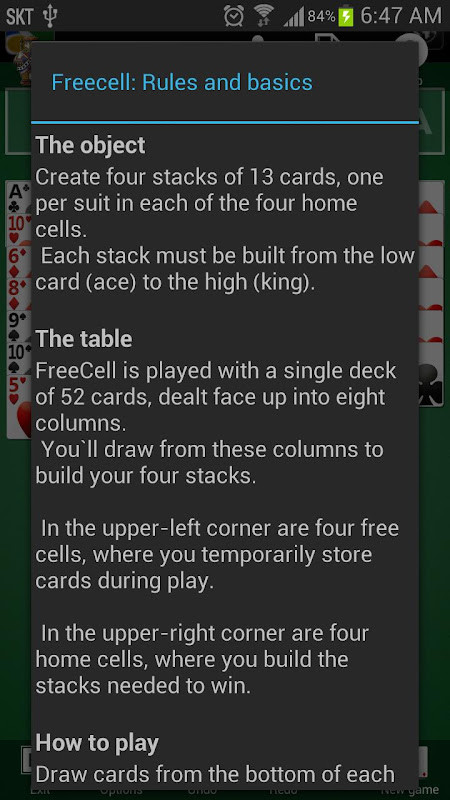 Freecell Playing Cards screenshot image 1_Popularmodapk.com