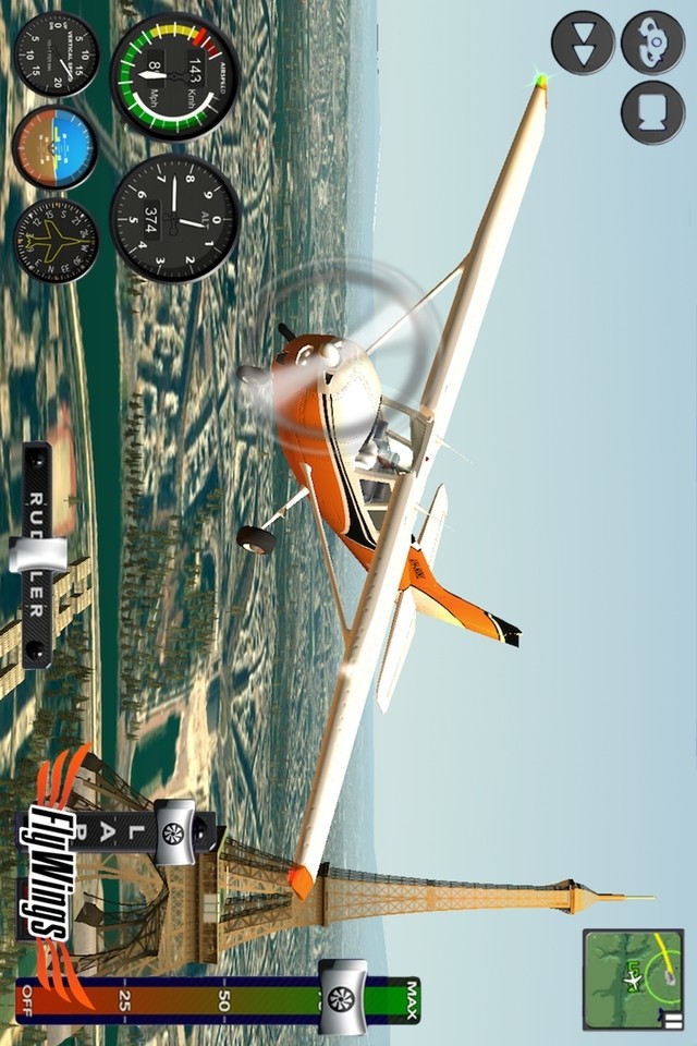Flight Simulator 2015 FlyWings(No Ads) screenshot image 3_Popularmodapk.com