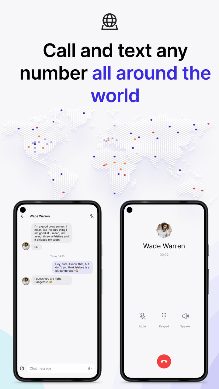 2nd Phone Number Calling, Text screenshot image 4_Popularmodapk.com