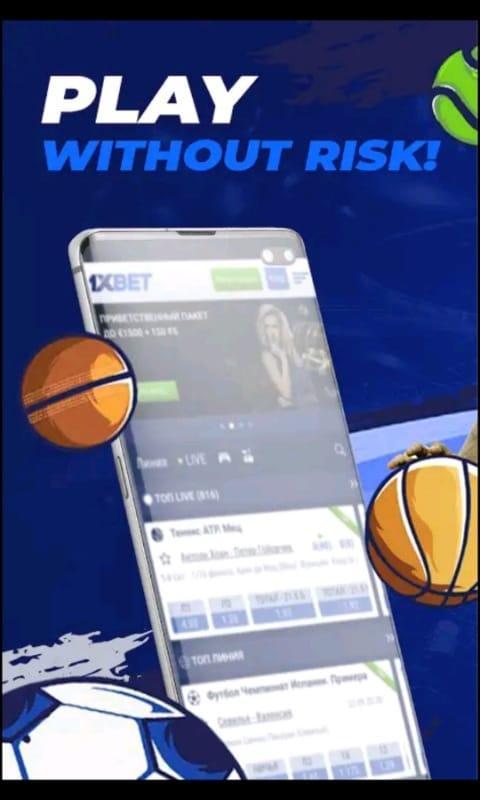 1x - Sports Betting For 1xBet screenshot image 2_Popularmodapk.com