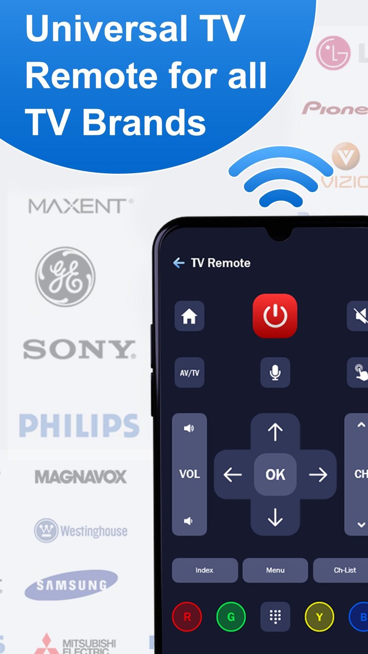 Universal Tv Remote Control screenshot image 1_Popularmodapk.com