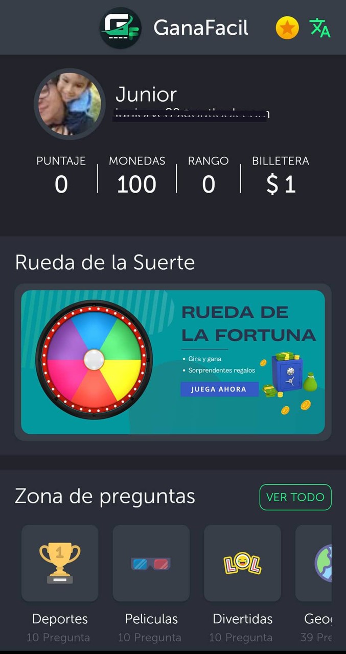 Ganafacil | Juega y Gana screenshot image 1_Popularmodapk.com