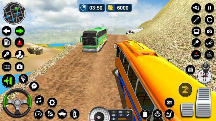 Offroad Coach Bus Driving Game screenshot image 4_Popularmodapk.com