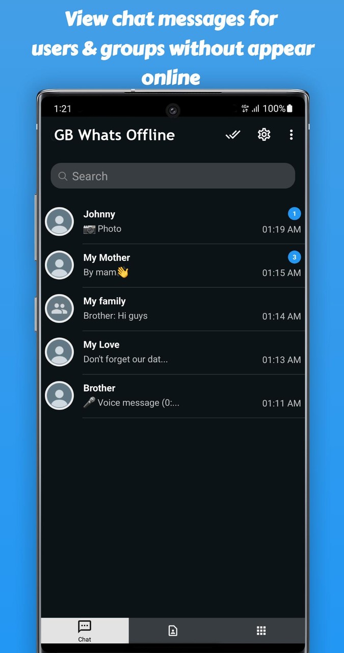 GB Whats Offline for WhatsApp screenshot image 12_Popularmodapk.com