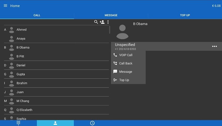 Jumblo - Mobile Sip calls screenshot image 29_Popularmodapk.com