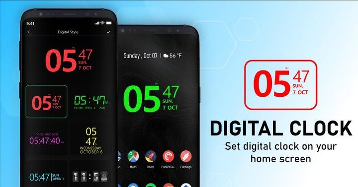 Live Clock Wallpapers screenshot image 3_Popularmodapk.com