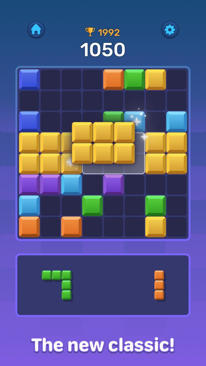 Boom Blocks Classic Puzzle screenshot image 1_Popularmodapk.com