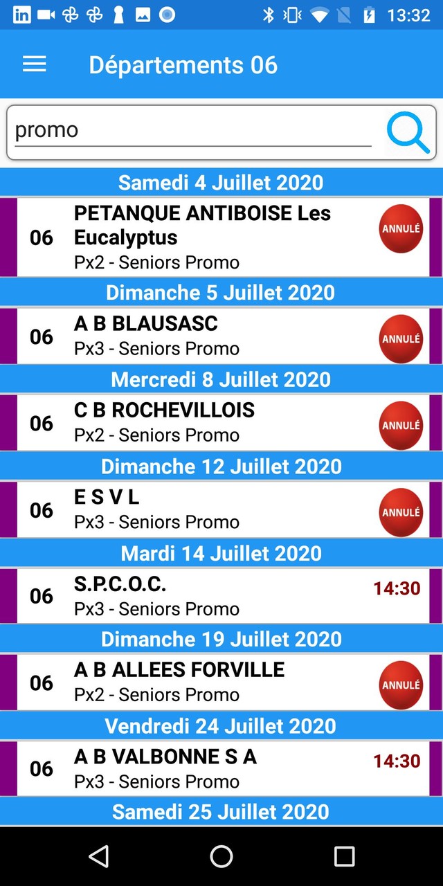 Pétanque Calendriers Concours screenshot image 6_Popularmodapk.com