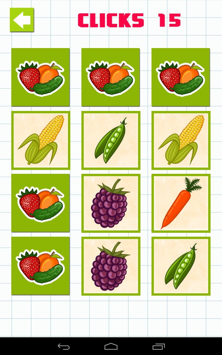 Memory Game: Animals, Fruits,  screenshot image 3_Popularmodapk.com