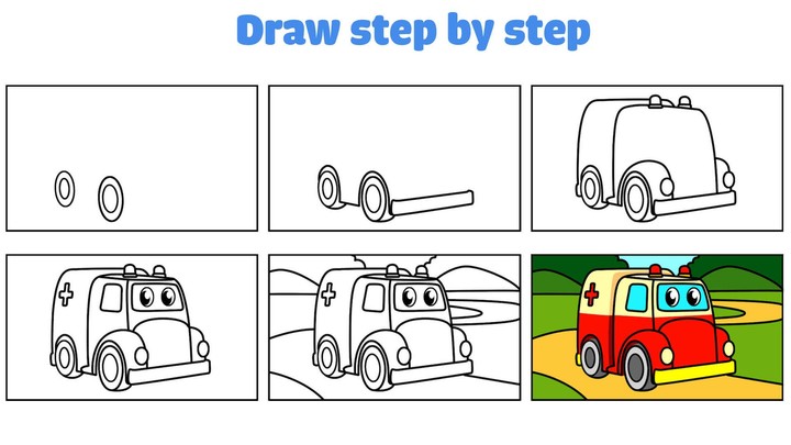 Cars drawings: Learn to draw screenshot image 5_Popularmodapk.com