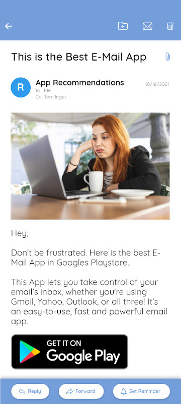 Email Home - Email Homescreen screenshot image 2_Popularmodapk.com