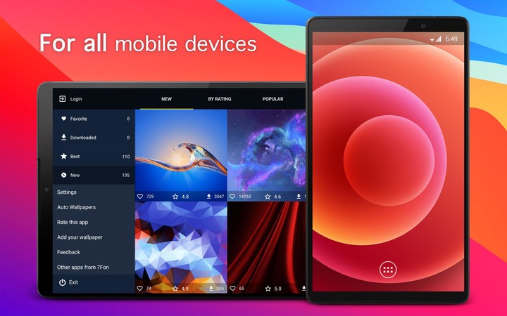 Wallpapers for iPhone 4K (iOS) screenshot image 5_Popularmodapk.com