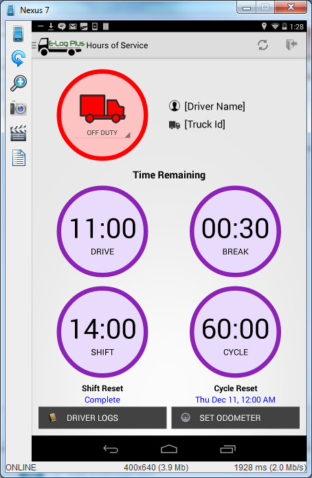 E-Log Plus - FMCSA Certified screenshot image 3_Popularmodapk.com