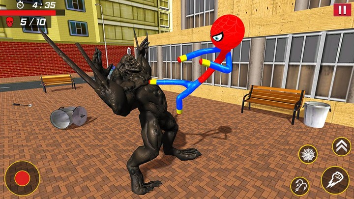 Flying Stickman Spider Rope Su screenshot image 10_Popularmodapk.com