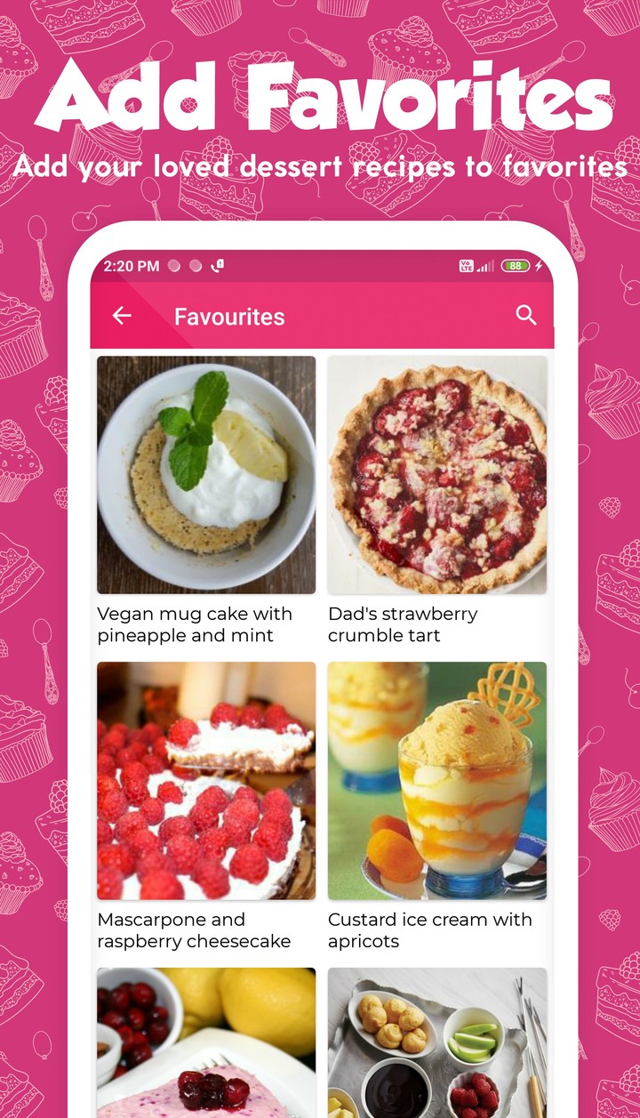 Dessert Recipes screenshot image 4_Popularmodapk.com