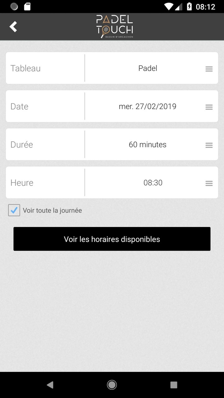Padel Touch screenshot image 4_Popularmodapk.com