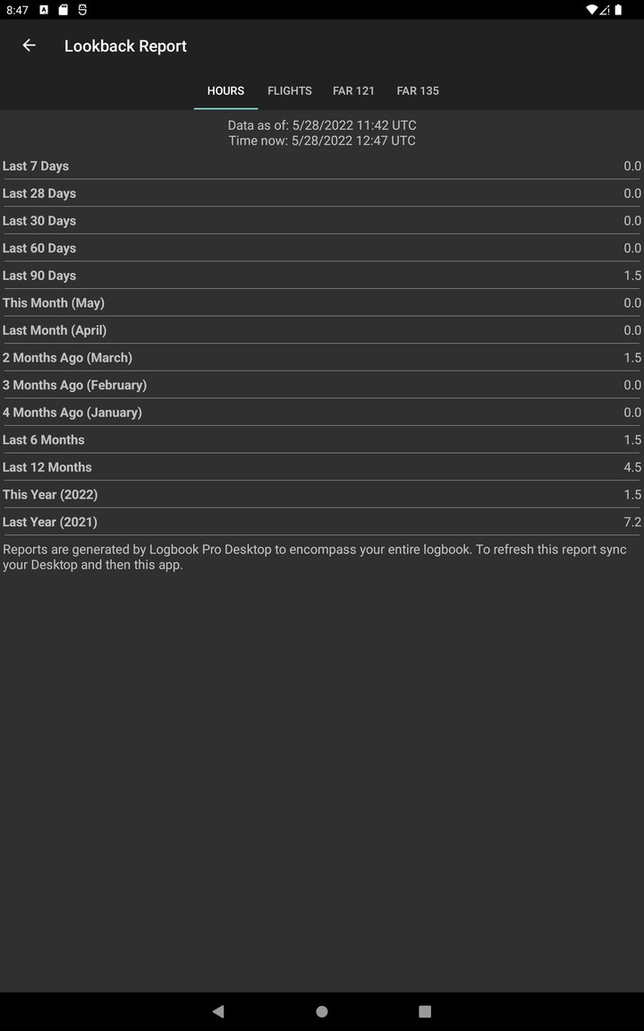 Logbook Pro Flight Log screenshot image 21_Popularmodapk.com